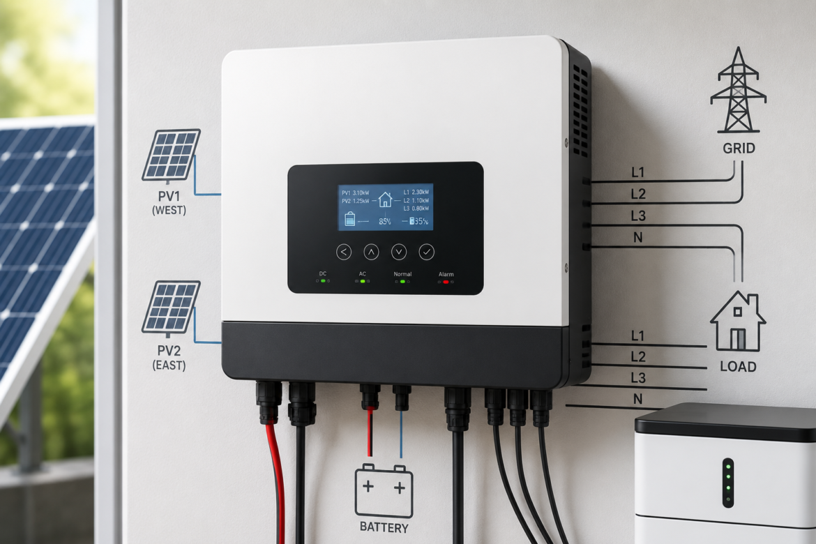 Aszimmetrikus hibrid inverter